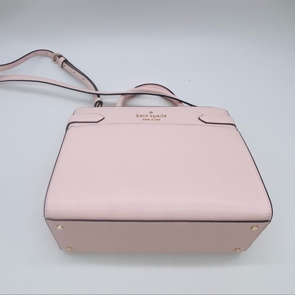 Kate Spade Staci Medium Satchel Crossbody Bag Light Pink - Picture 6 of 11